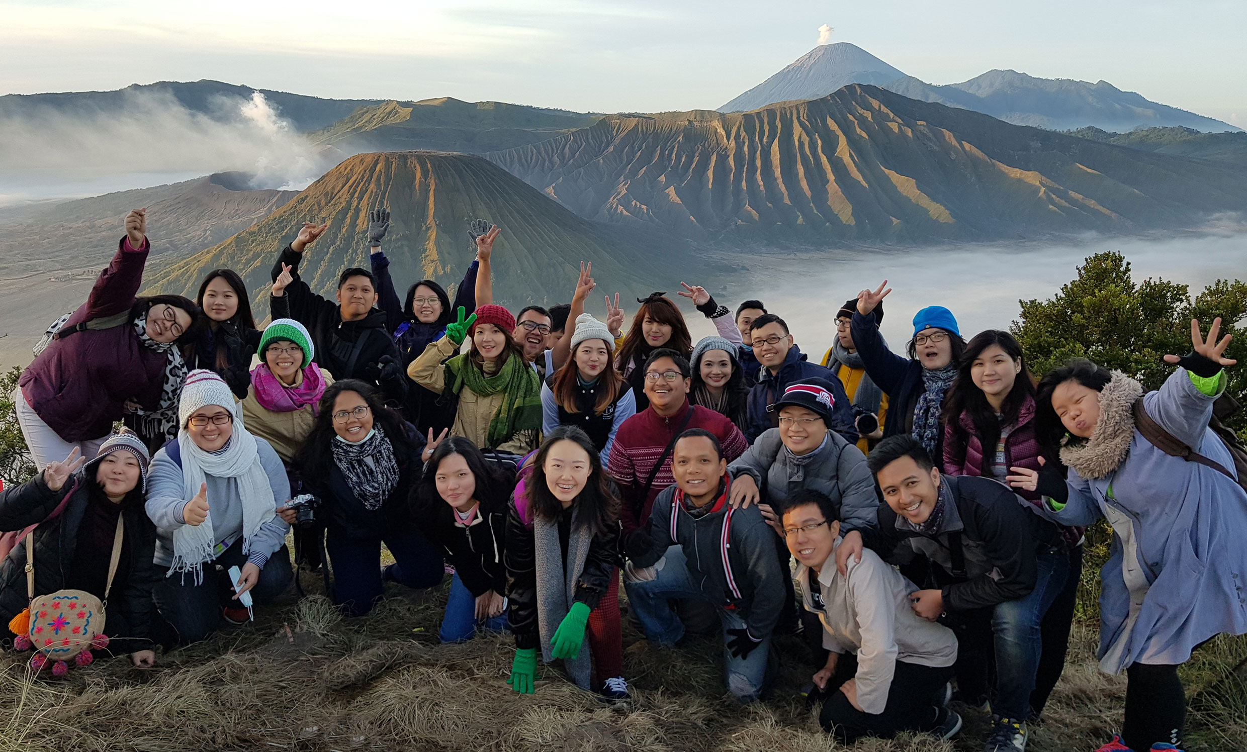 Team Bounche Outing Bromo