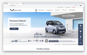 Website Wuling Indonesia
