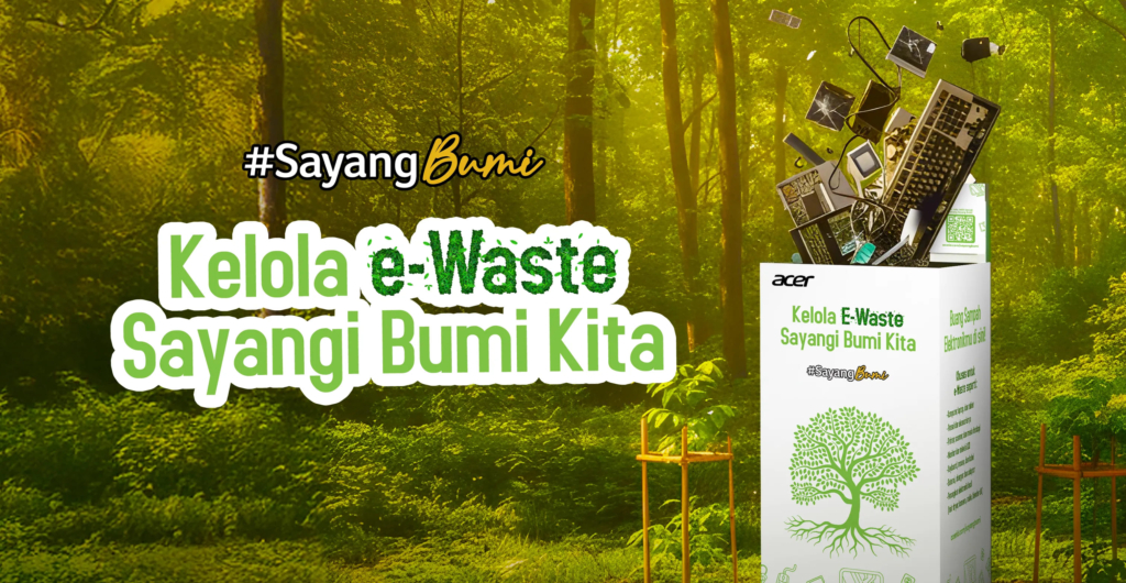 banner program kelola e-waste acer indonesia 2025