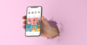 memperlihatkan fitur baru di instagram